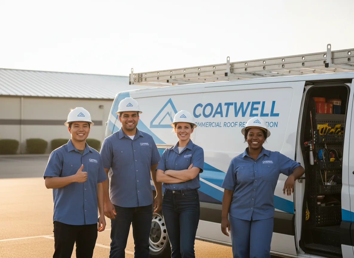 Commercial roof coating company in Clayton, OK